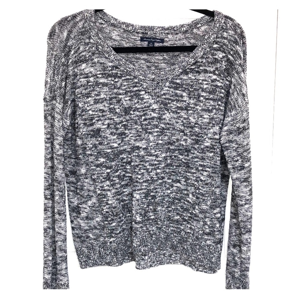 Black/grey sweater